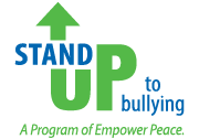 Stand Up to Bullying a program of empower peace logo